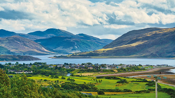 Ullapool, on the shores of Loch Broom
